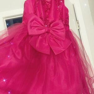 Hot Pink Girl dress